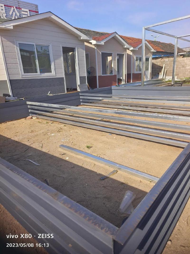 輕鋼結構集成房屋#施工現(xiàn)場實拍 #裝配式建筑